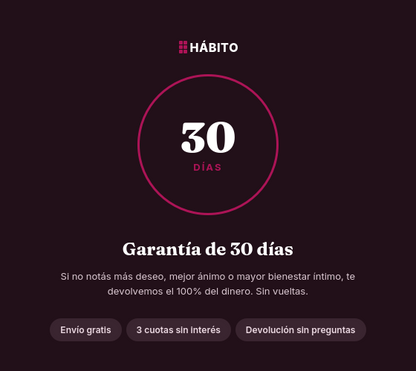 Gomitas HÁBITO para Mujeres en Menopausia x30 - Recupera tu humedad en 30 días