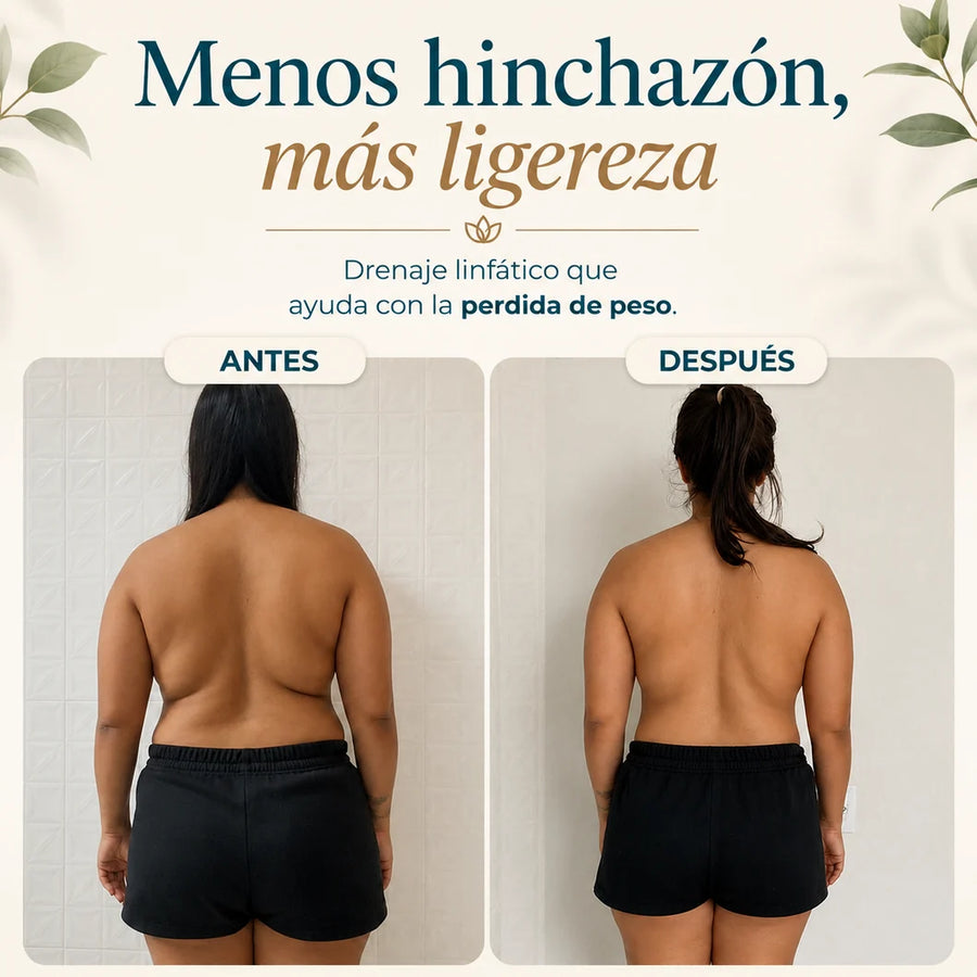 Drenaje Linfatico | Reduce la hinchazón de rostro, abdomen y piernas | 30 ml | HÁBITO