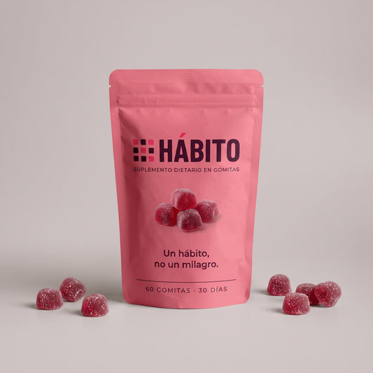 Gomitas HÁBITO para Mujeres en Menopausia x30 - Recupera tu humedad en 30 días